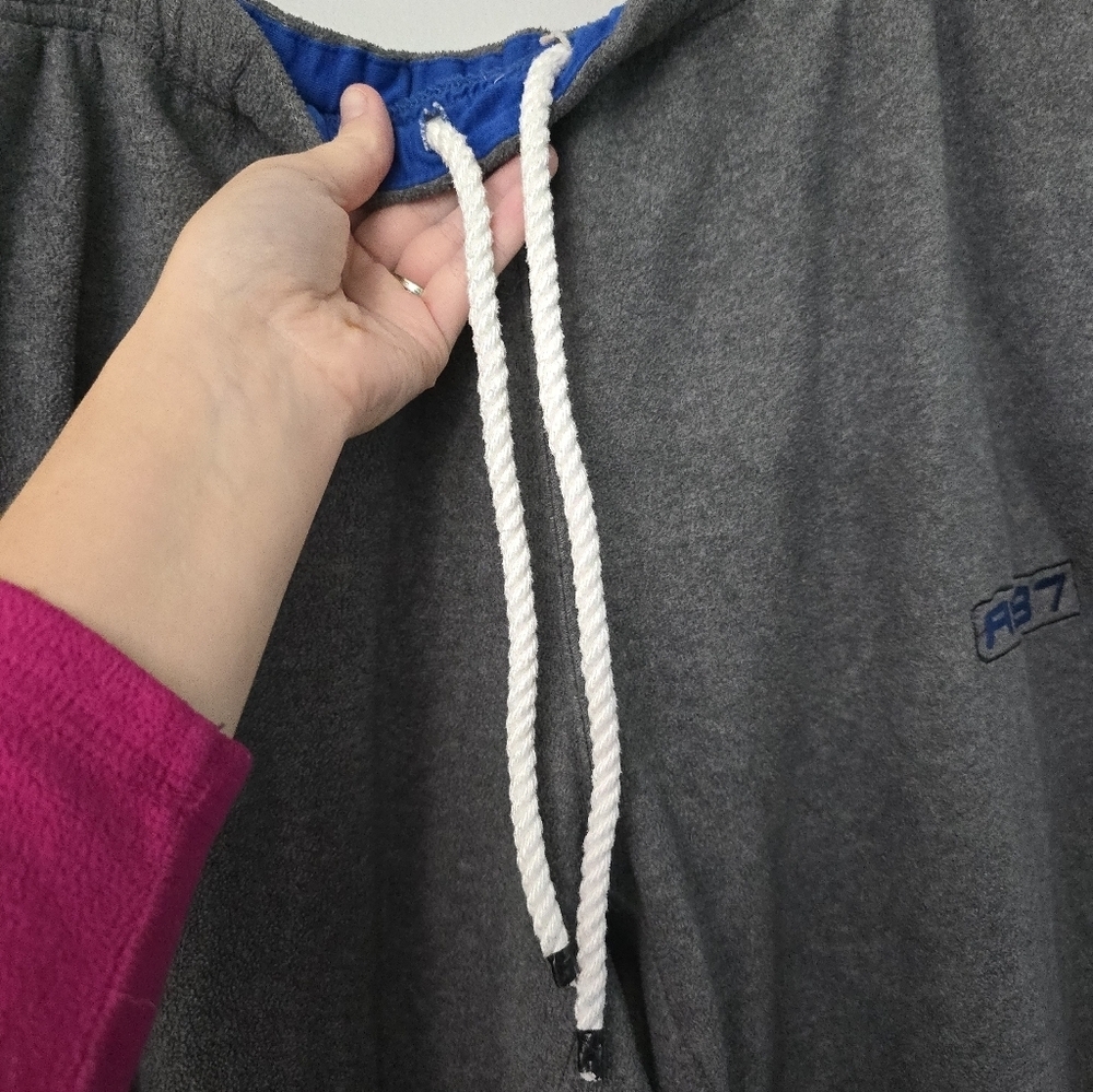 Aeropostale Corded Sweatpants Men L A87 Logo Fleece Lounge Y2K Loungewear - Picture 4 of 11